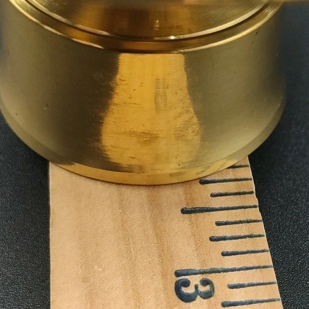 Set-2 Solid Brass Candle stick Chamberstick‎ Holders Secondary BB29.1GA1030.1739